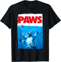 xiongying Paws Cat and Mouse Top, Cute Funny Cat Lover Parody T-Shirt