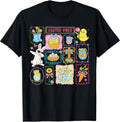 Easter Vibes 2026 Cute Bunny Rabbit Easter Day Women Girls T-Shirt