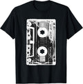 Vintage Cassette Tape Hip Hop Music 80s 90s Retro Distressed T-Shirt