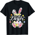 Happy Easter Bunny Leopard Easter Egg Hunt Squad Easter 2026 T-Shirt
