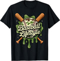 Baseball Life Style 101 Apparel Youth Drip Baseball Boys Kid T-Shirt