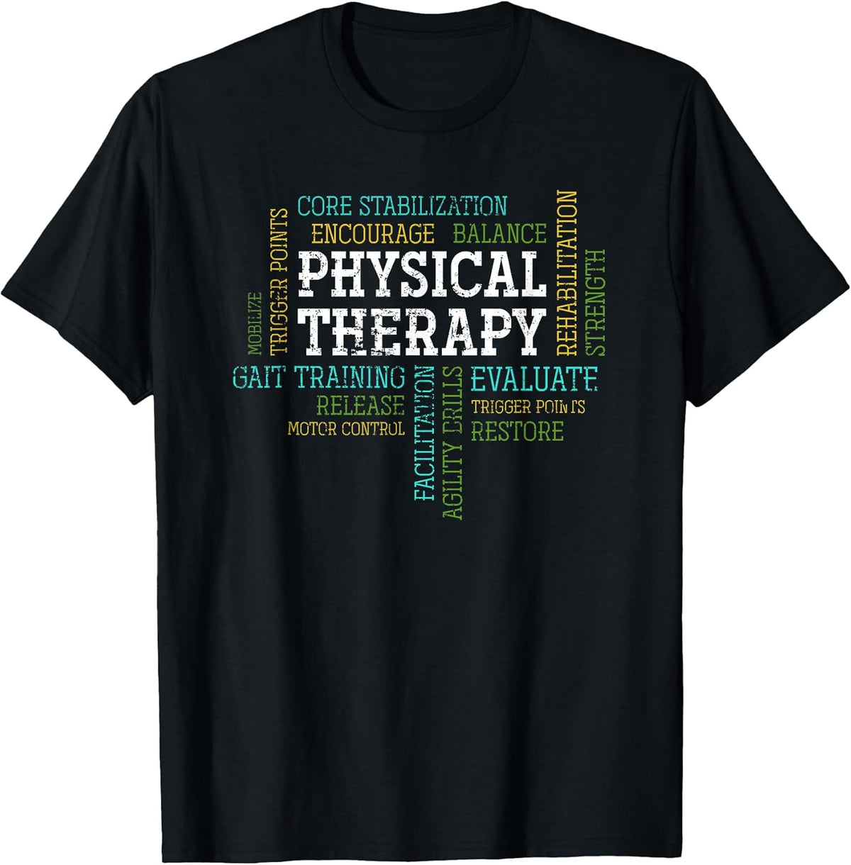 PTA Physical Motivational Therapy Gift Physical Therapy T-Shirt