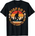 Bigfoot The Easter Bunny for Men Funny Sasquatch Easter T-Shirt Small