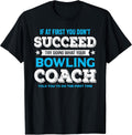 Men's Adult Black Modern Letter Print T-Shirt - Small - Short Sleeve - Classic Fit - Bowling Motivation
