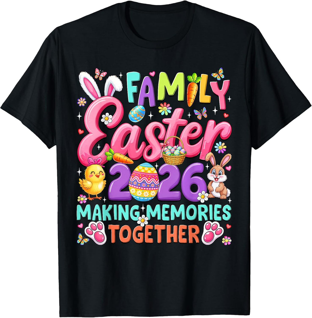Family Easter 2026 Easter Crew Matching Outfit Women Men Kid T-Shirt