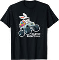 Easter Bunny Driving a Monster Truck 2026 T-Shirt