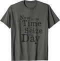 Seize The Day Back to School Motivational Quote T-Shirt