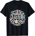 Family Easter 2026 Matching Easter Egg Kids Spring T-Shirt
