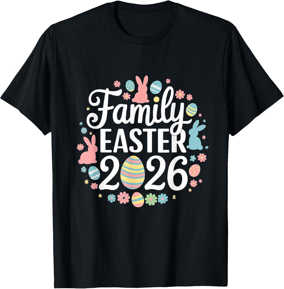 Family Easter 2026 Matching Easter Egg Kids Spring T-Shirt