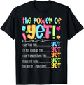Growth Mindset Teacher Kindness Power of Yet Inspirational T-Shirt