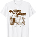 The Stone was Rolled Away He Alive Retro Christian Easter T-Shirt