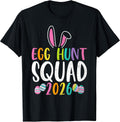 Egg Hunt Squad 2026 Matching Family Bunny Easter Sunday T-Shirt
