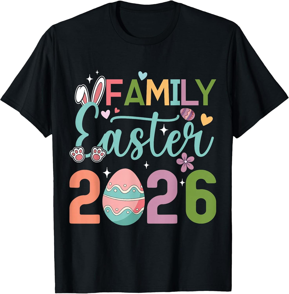 Family Easter 2026 Funny Easter Day T-Shirt