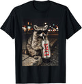 Raccoons Diet Soda Funny Animal Meme Genz Dank Raccoon Meme T-Shirt