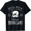 Peter Pan Skull Rock Vintage Poster T-Shirt