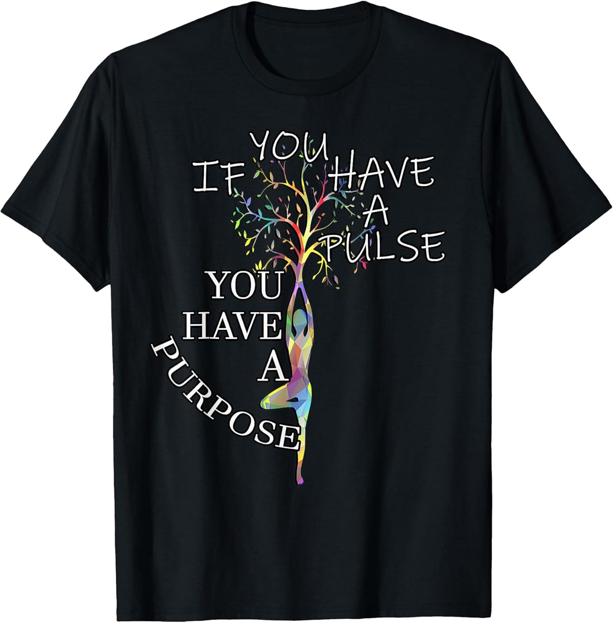 Inspirational Quotes Graphic Motivational Yoga Gift T-Shirt Small