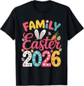 Family Easter 2026 Cute Bunny Ears Egg Hunt Spring Holiday T-Shirt