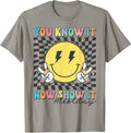 Groovy Test Day You Know It Now Show It Motivational Teacher T-Shirt