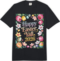 Happy Easter Yall 2026 Funny Easter Comfort Colors Adult Heavyweight T-Shirt