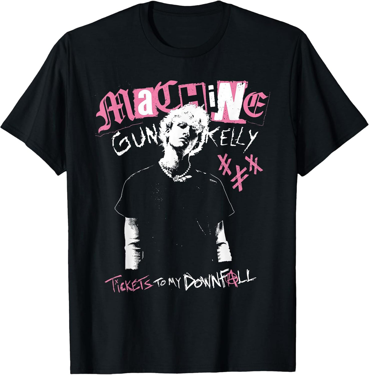 Official Machine Gun Kelly Tickets to My Downfall T-Shirt