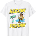 Beggin' For A Peggin' Funny Pirate Offensive Inappropriate T-Shirt