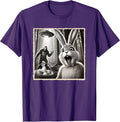 Funny Easter Bunny & Easter, Selfie Bigfoot & UFO, Easter T-Shirt