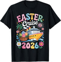 Groovy Easter Cruise Crew 2026 Matching Family Vacation 2026 T-Shirt