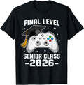 Senior 2026 Video Game Gamer Class of 2026 Graduation Grad T-Shirt