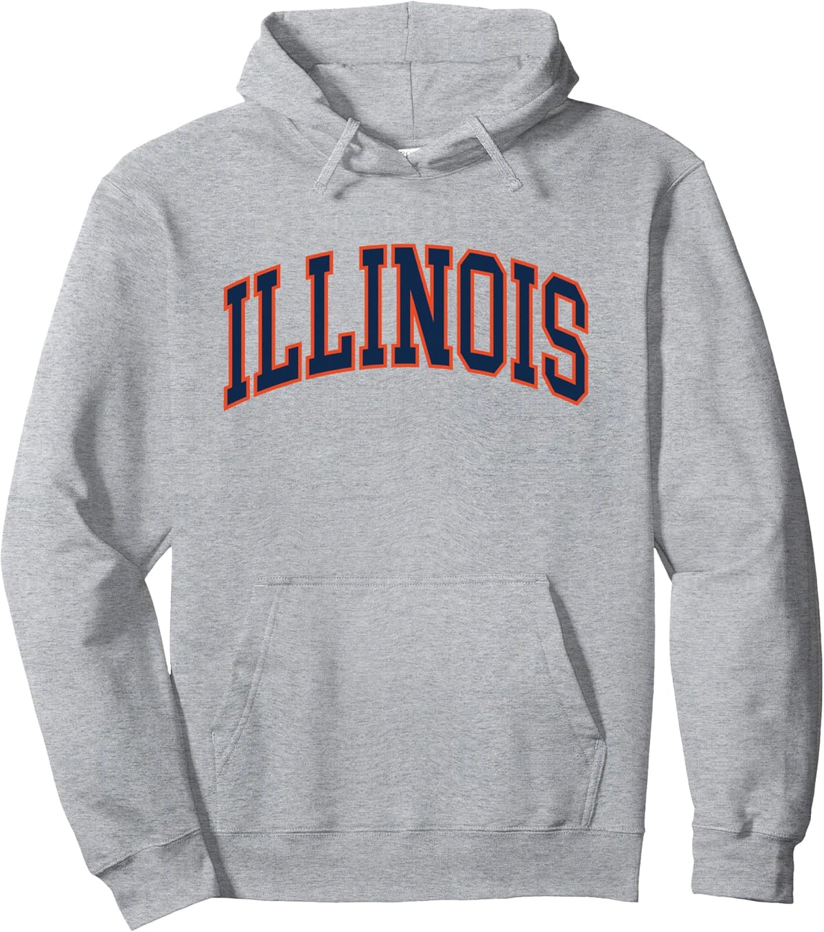 Retro Illinois Tee Vintage Illinois Blue Orange Throwback IL Pullover