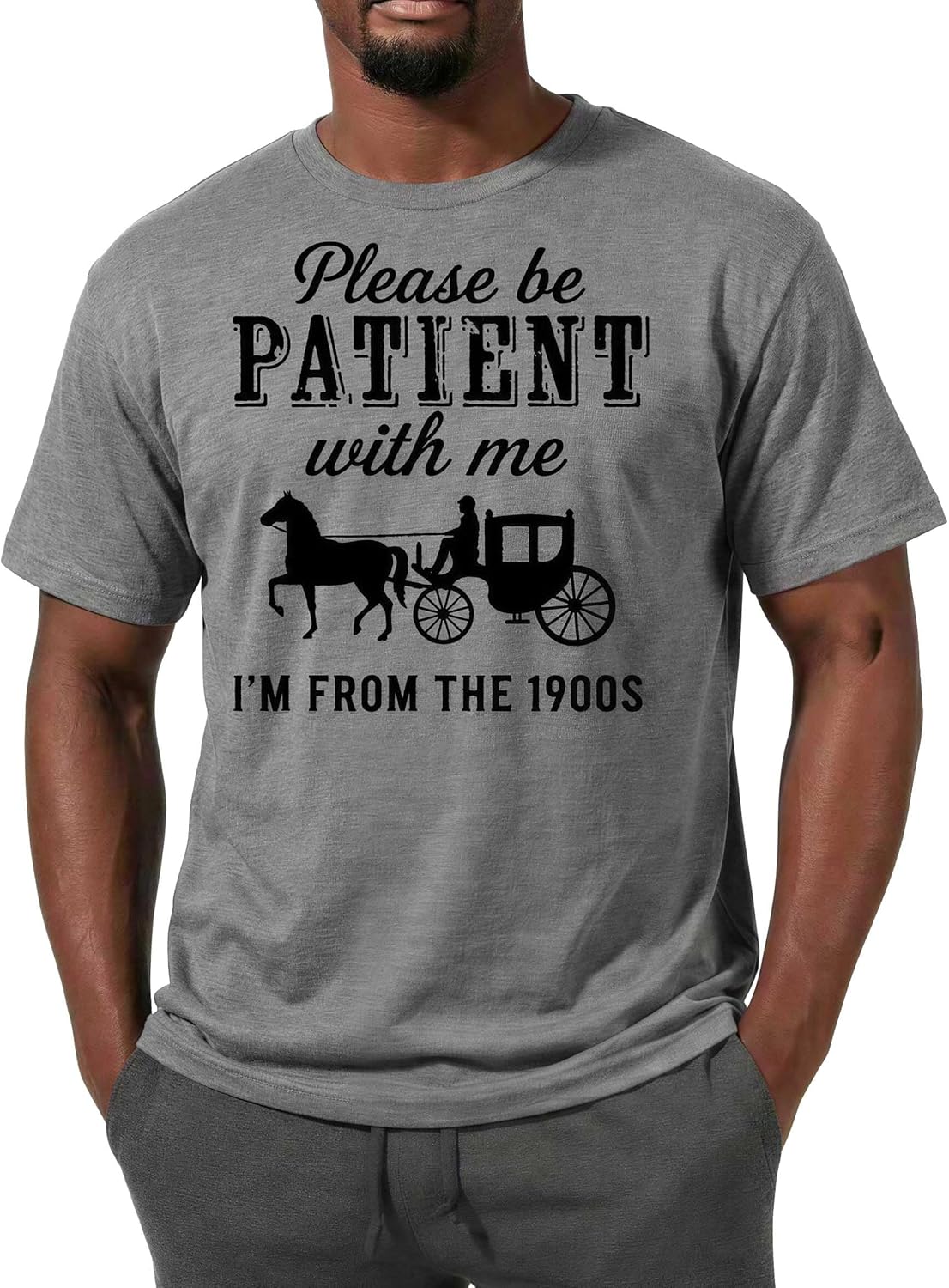 Men's Funny Graphic Tees Scarstic Humorous Short Sleeve Relaxed Fit Casual Summer Tops