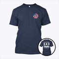 9/11 Memorial 24th Anniversary 343 Firefighters Tribute T Shirt