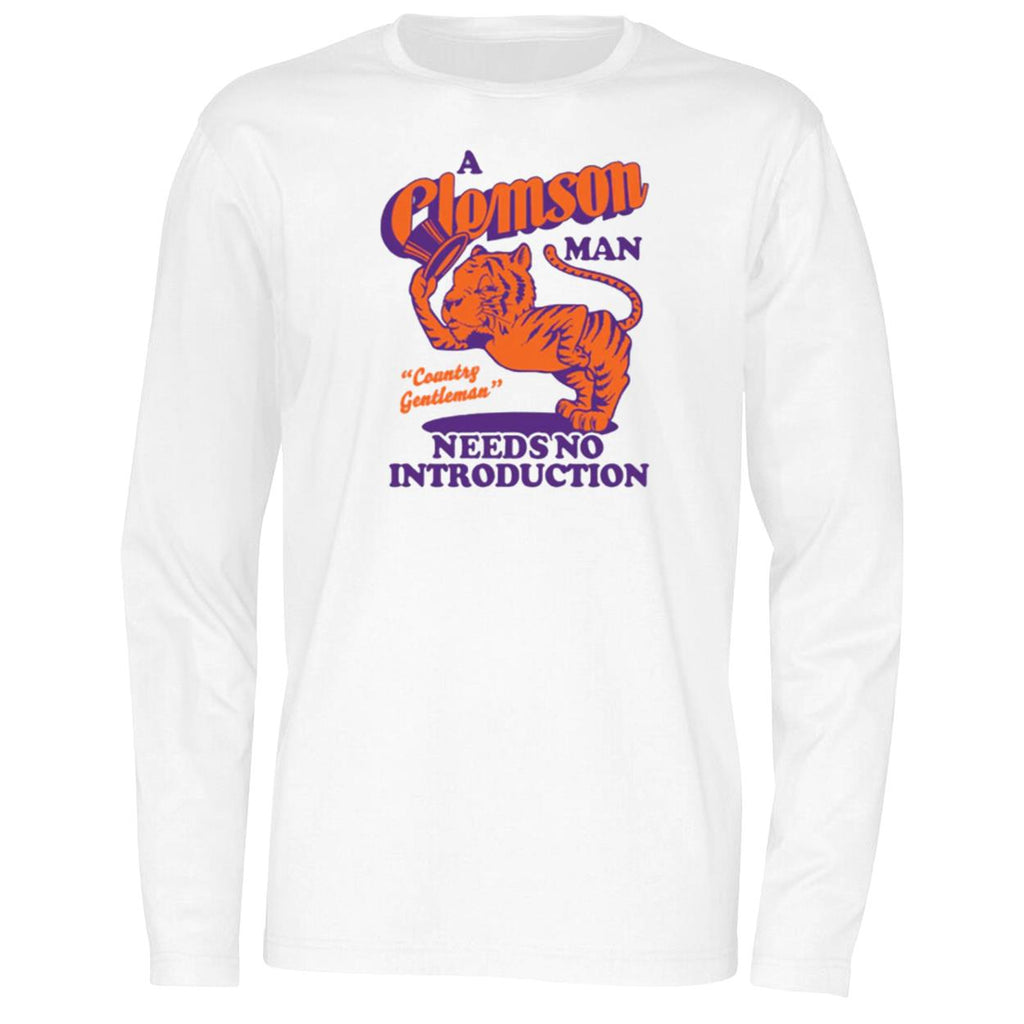 A Clemson Man Needs No Introduction Country Gentleman Shirt