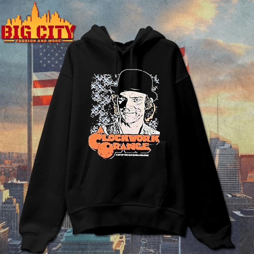A Clockwork Orange Alex Delarge Ultra Violence Kubrick Movie Retro Shirt