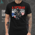 A Veteran Of Battles You’ll Never See US Flag Soldier T Shirt