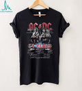 AC DC 54 Years 1973 2027 Band Signatures Tribute T Shirt