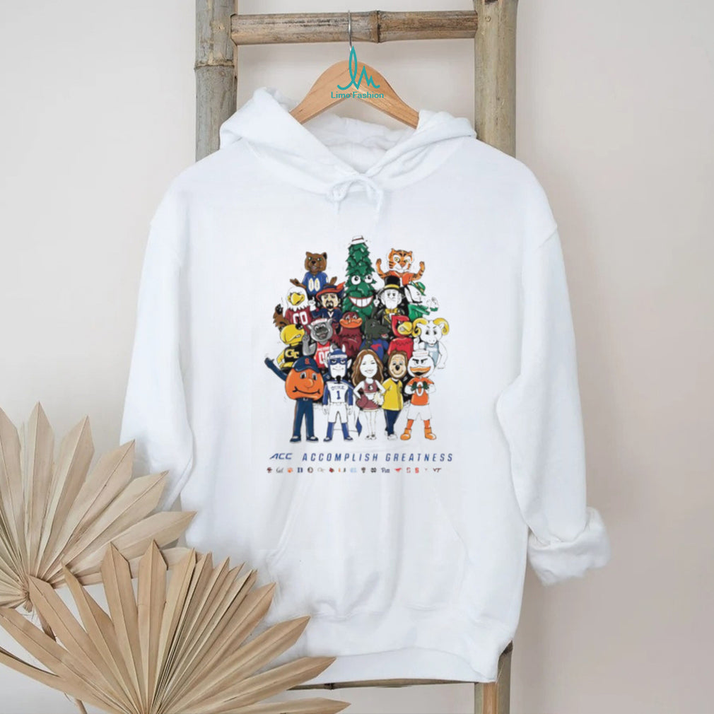ACC Accomplish Greatness College Basketball Mascots T Shirt