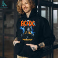 ACDC Hells Bells PWR UP Lightning Bolt Heavy Metal T Shirt