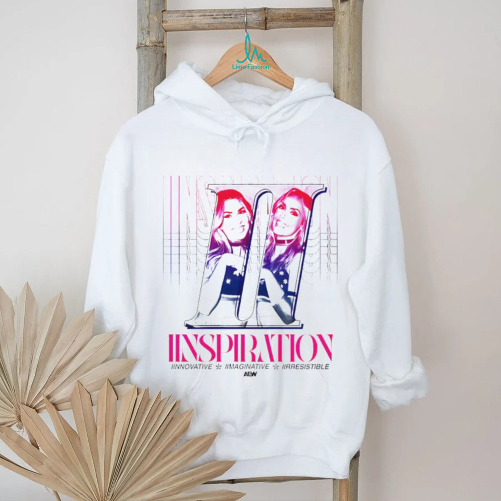 AEW The IInspiration Cassie Lee and Jessica McKay Innovative Imaginative T Shirt