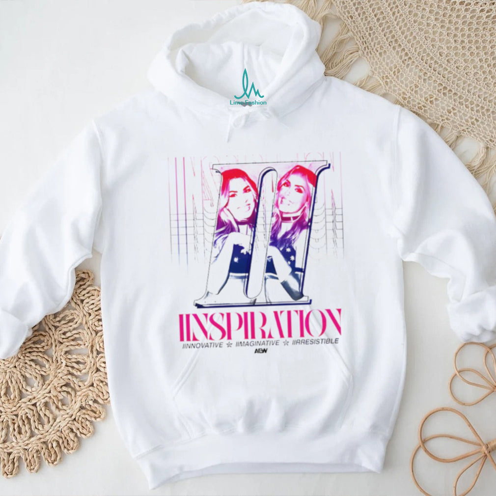AEW The IInspiration Cassie Lee and Jessica McKay Innovative Imaginative T Shirt