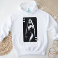 Ace of Spades Gothic Nun Playing Card Graphic T Shirt