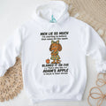 Adam and Eve Men Lie Dachshund Humor T Shirt Sarcastic Female Doxie