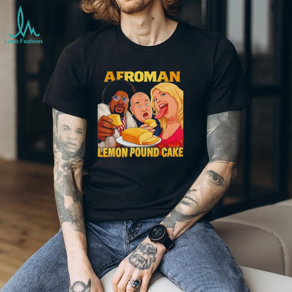 Afroman Lemon Pound Cake Music Video Cartoon T shirt