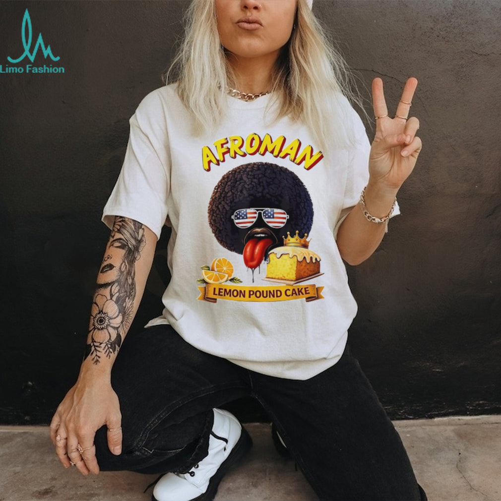 Afroman Lemon Pound Cake Sunglasses Graphic T Shirt