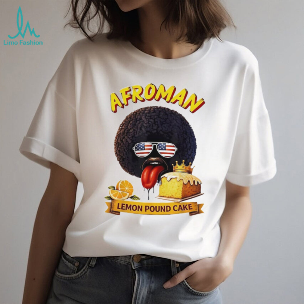 Afroman Lemon Pound Cake Sunglasses Graphic T Shirt