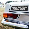 Against Climate Change Fascism & The Ceo Anti Elon Car Magnet