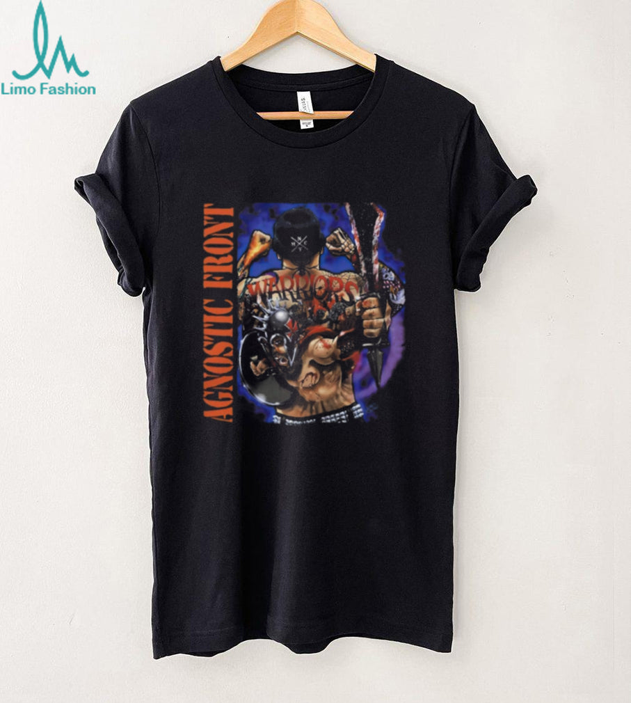 Agnostic Front Warriors NYHC Graphic Black T Shirt