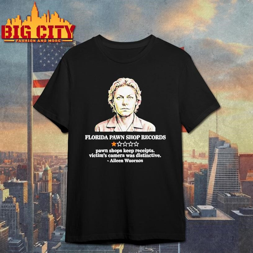 Aileen Wuornos Florida Pawn Shops Keep Receipts Victims Camera Shirt