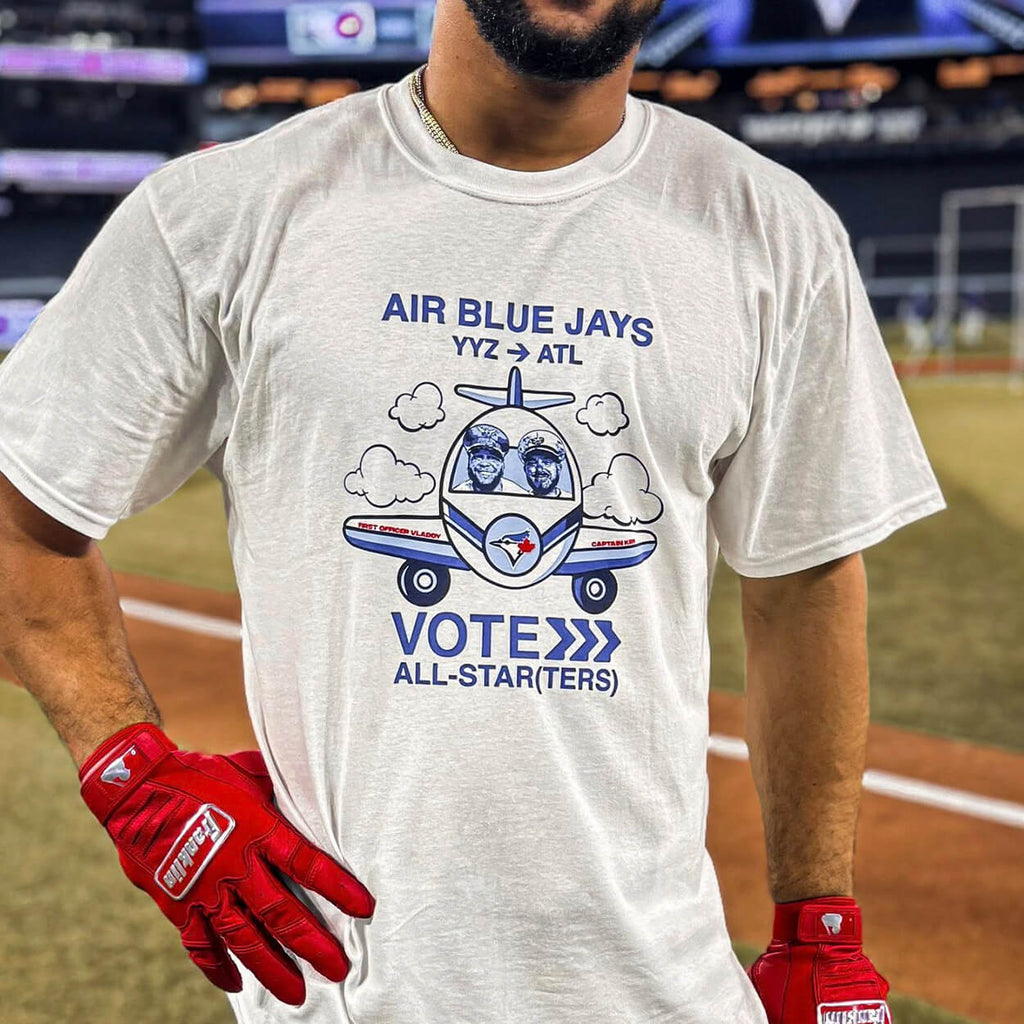 Air Blue Jays YYZ ATL Vote All Star T-shirt