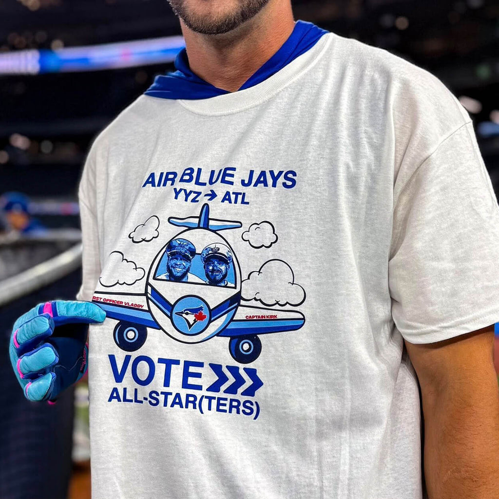 Air Blue Jays YYZ ATL Vote All Star T-shirt