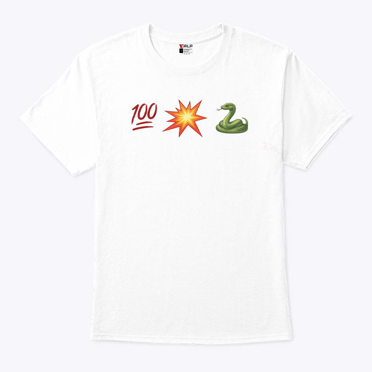 A’ja Wilson’s 100 Boom Snake Emoji Shirt